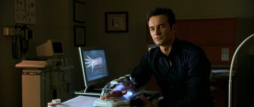 Victor in his doctor's office.