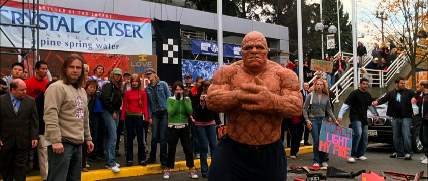 Ben at the entrance at the XGames Arena.