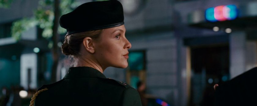 Captain Raye outside a club.