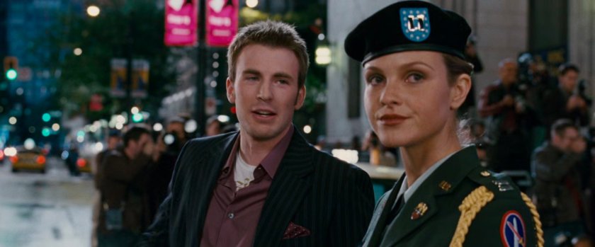 Johnny and Captain Raye outside a club.