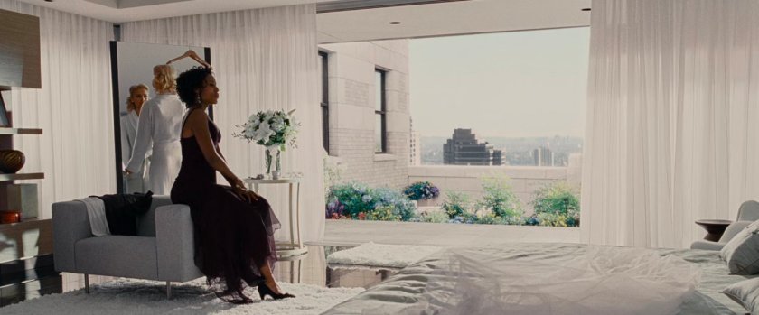 Alicia and Sue getting ready for the wedding in the Baxter Building.