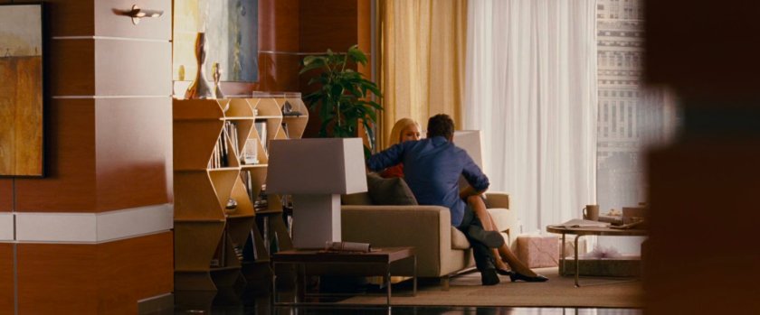 Reed and Sue in the family room of the Baxter Building.