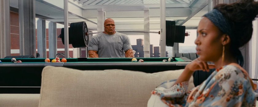 Ben and Alicia in the Baxter Building.