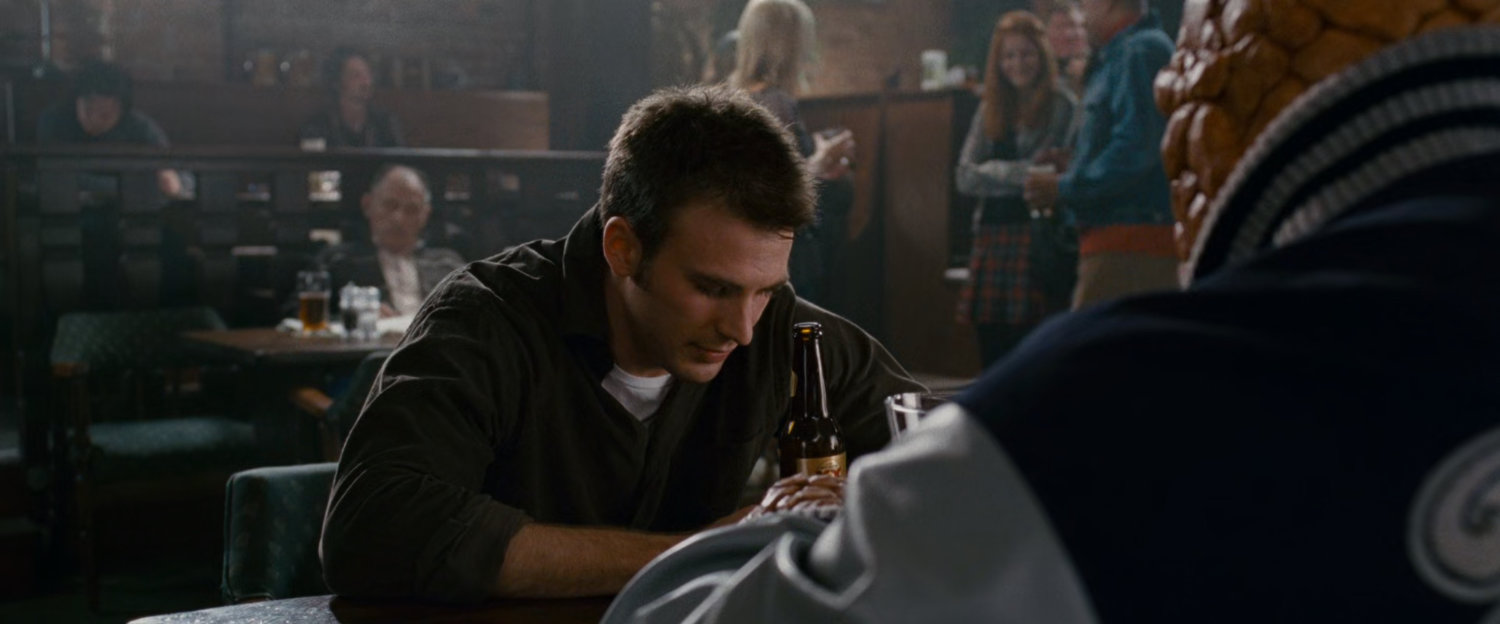 Johnny and Ben in a pub.