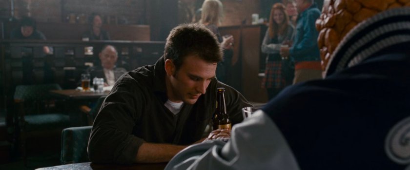 Johnny and Ben in a pub.