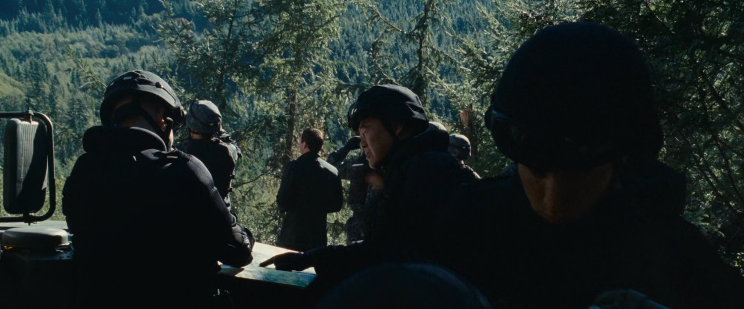 Army troops in the Black Forest.