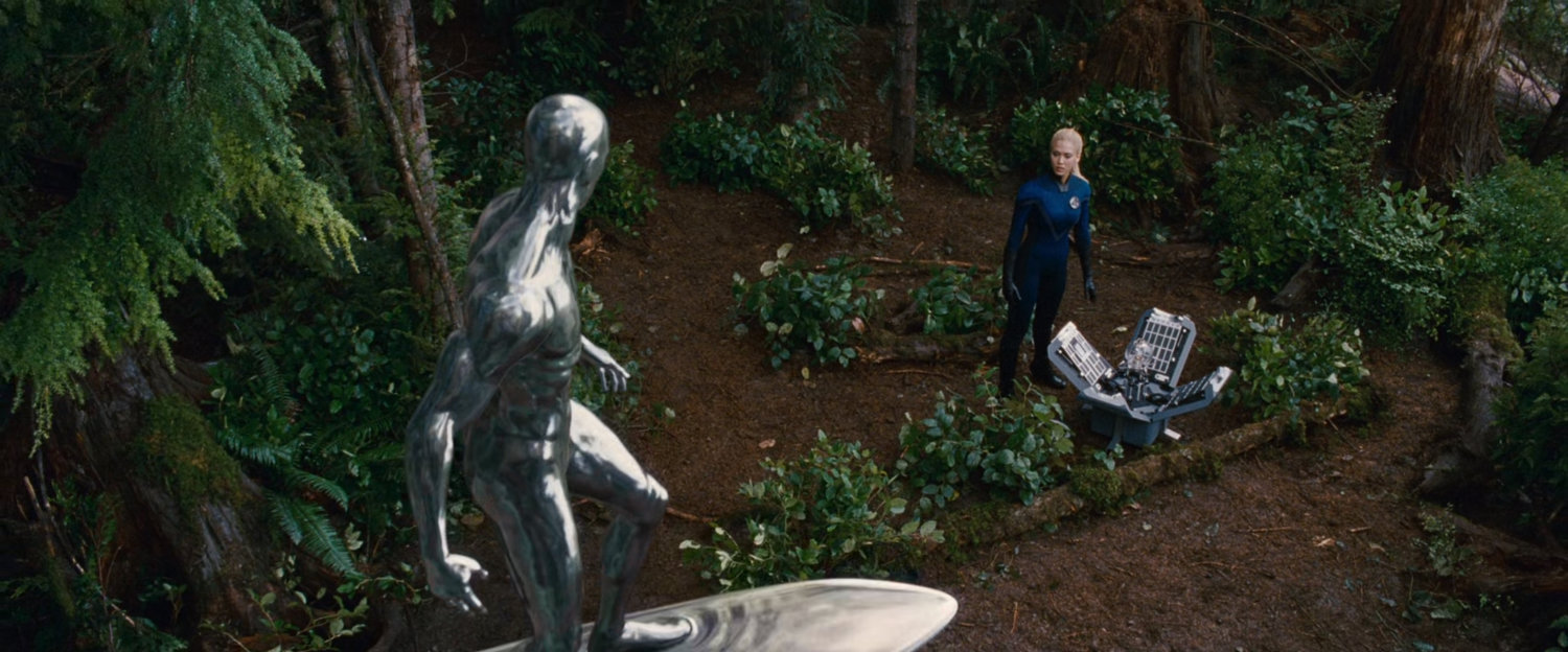 Sue and the Silver Surfer in the Black Forest.