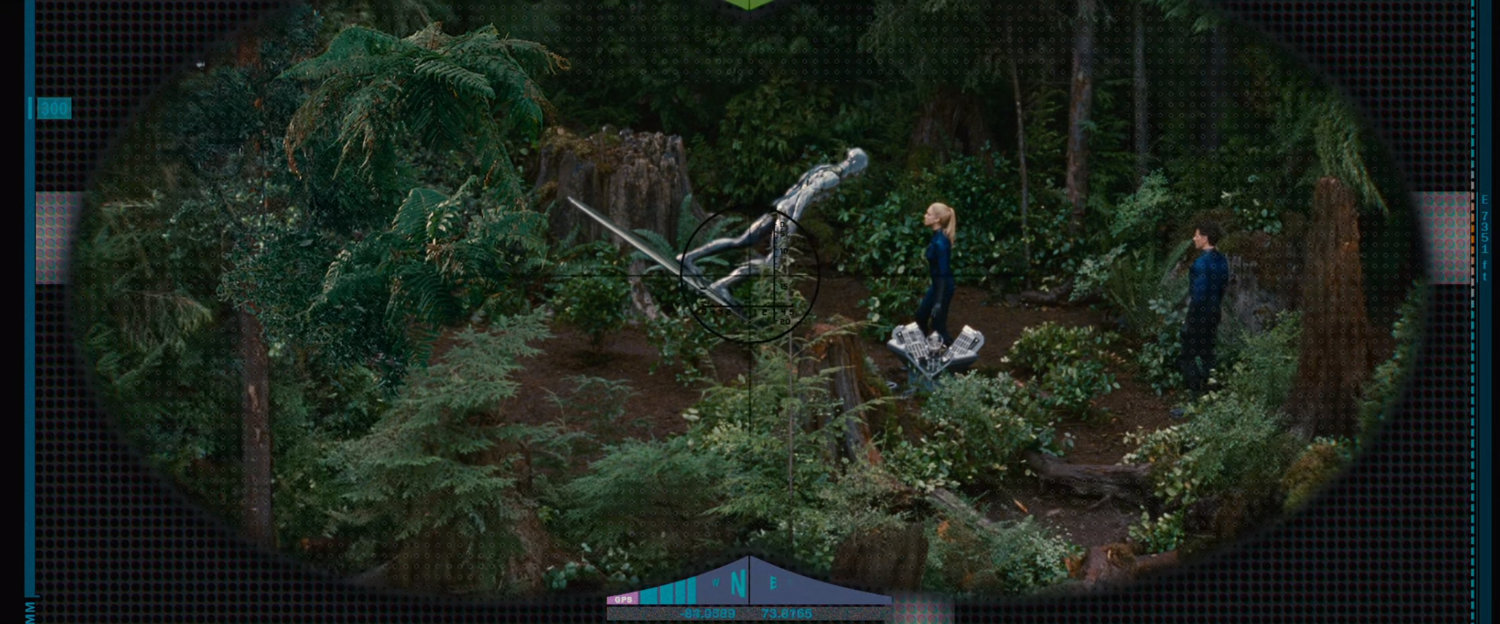 Sue and the Silver Surfer in the Black Forest.