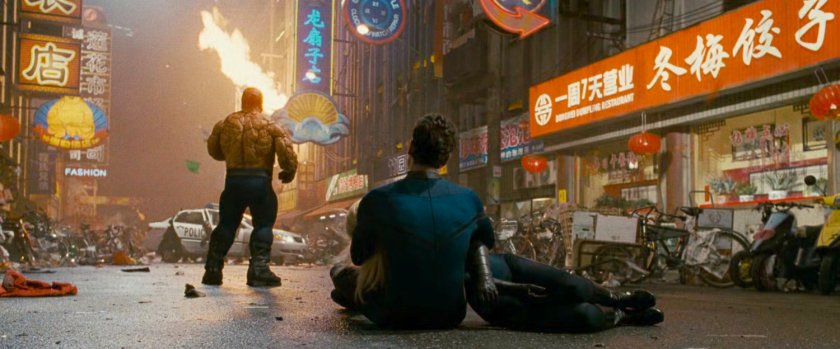 Ben, reed and Sue on a Shanghai street.