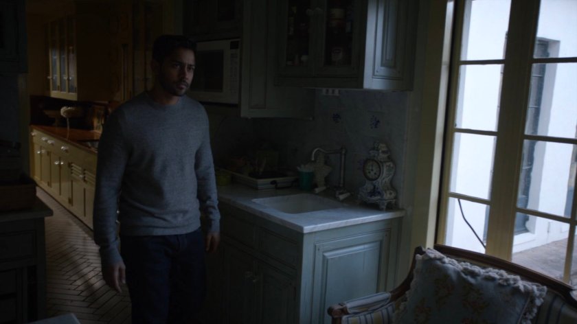 Vijay in his sister's lake house.