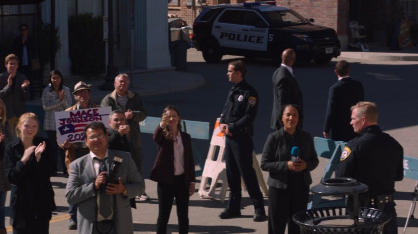 Crowd at a rally in Sunbury, Pennsylvania.