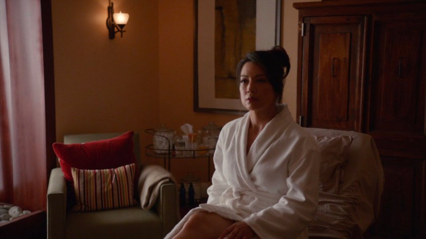 Agent May in a day spa within the framework.