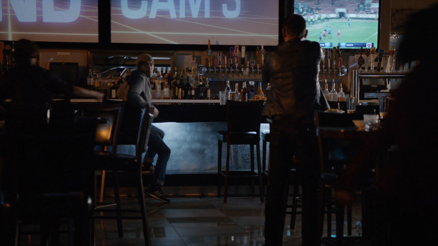 Russian assassin in Al & Cam's Arcade.
