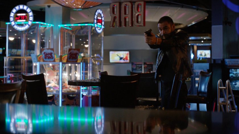 Russian assassin in Al & Cam's Arcade.