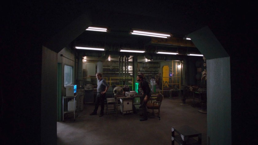 Shockley, Ivanov, and Radcliffe in the Superior's base.