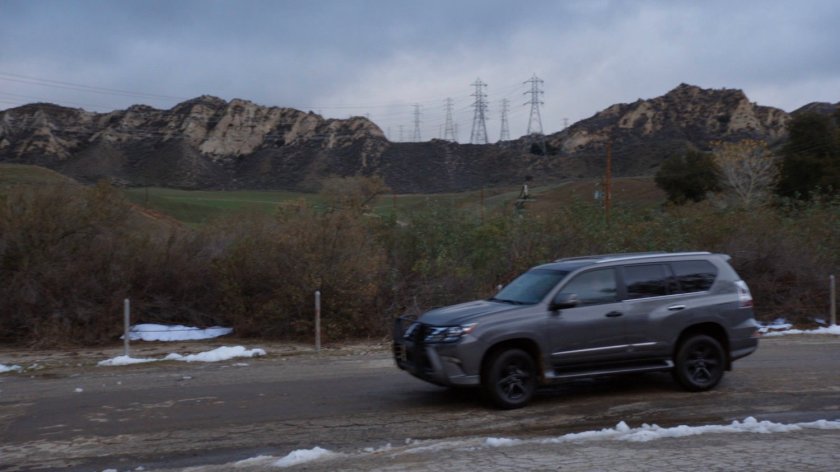 SHIELD SUV outside Burkov Mining Facility in Russia.