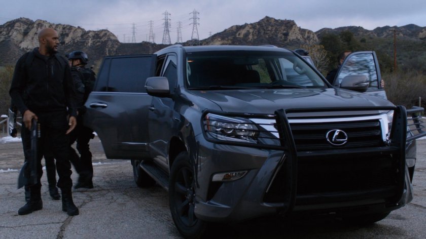 SHIELD SUV outside Burkov Mining Facility in Russia.