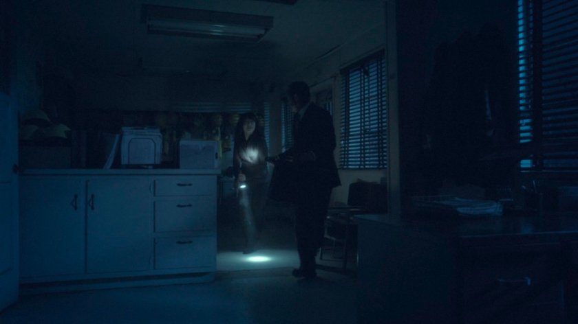 Interior office at Burkov Mining Facility in Russia.