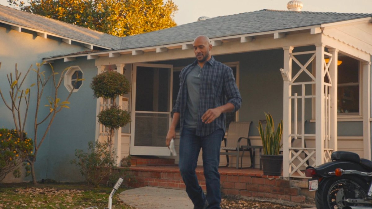 Mack outside his house in the Framework.