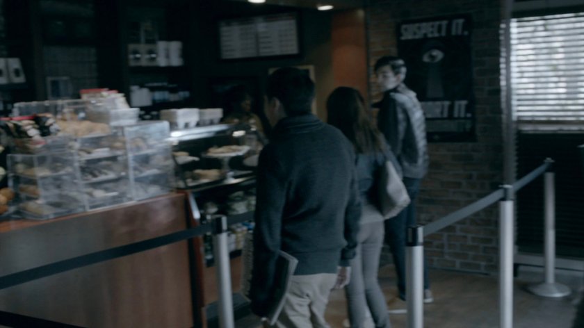 Interior of a coffee shop in the Framework.