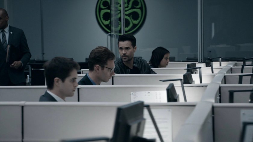 Ward in the bullpen of the Framework Triskelion.