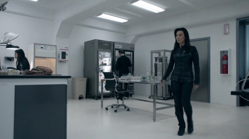 May in the Doctor's lab in the Framework Triskelion.