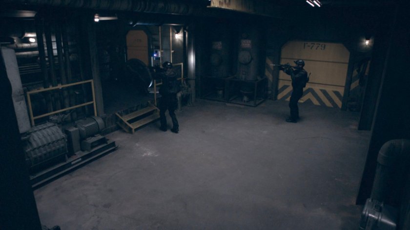 SHIELD Agents in the Superior's Base in the Framework.