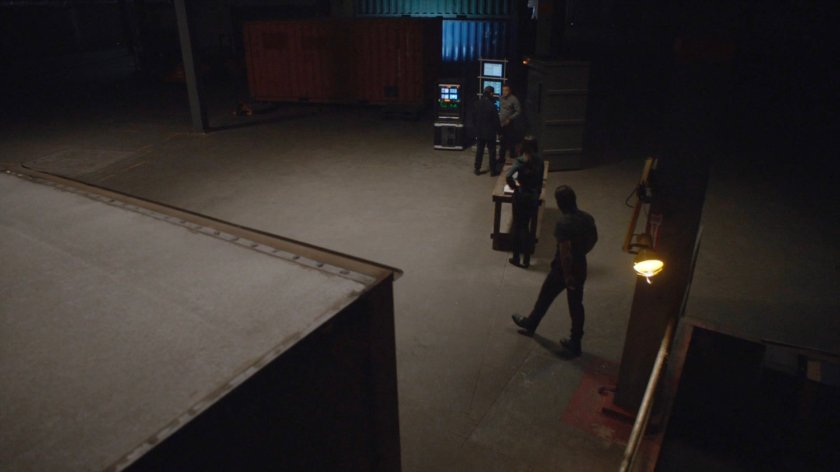 Aida and the Superior in his Delaware warehouse.