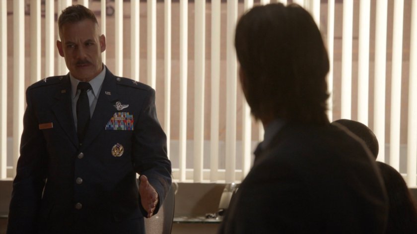 Talbot and Anton Ivanov in the boardroom of an intelligence inquiry.