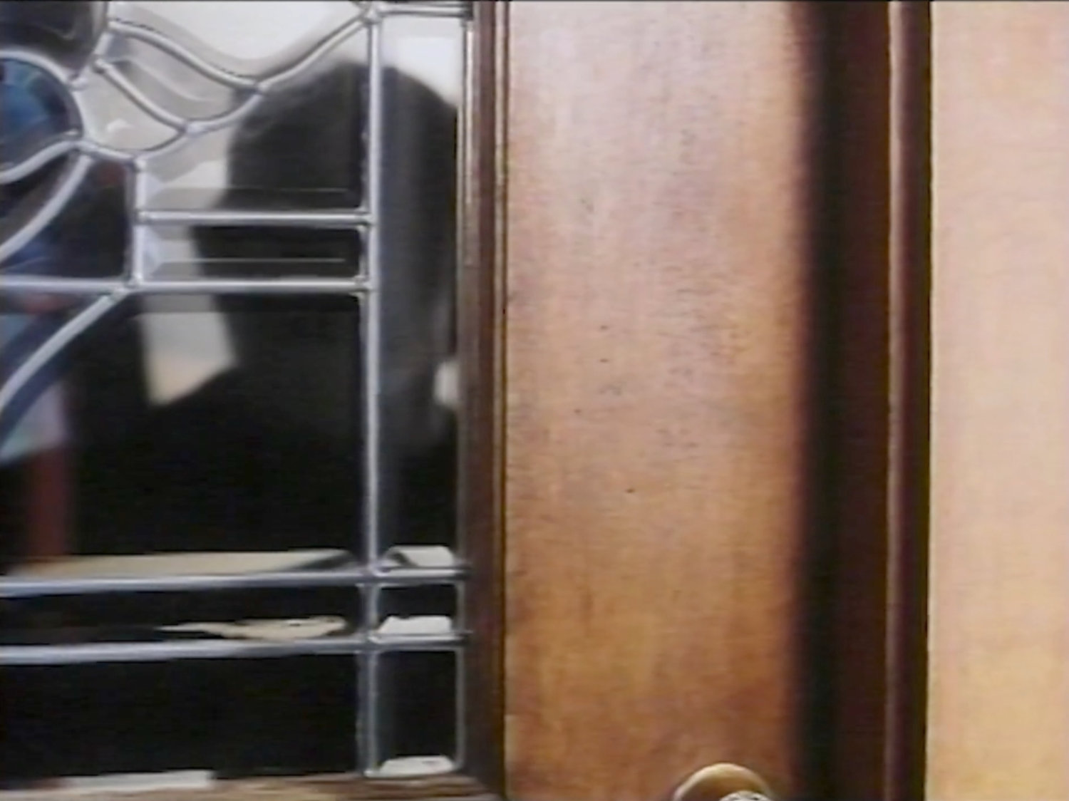 The front door of Mrs Storm's Boarding House.