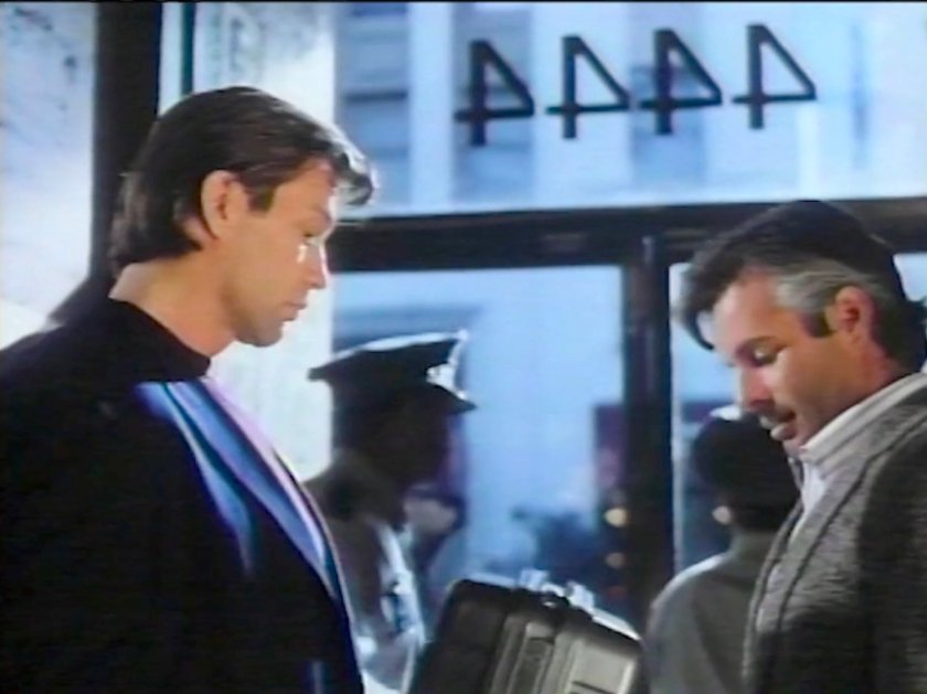 Ben and Reed in the lobby of the Baxter Building.