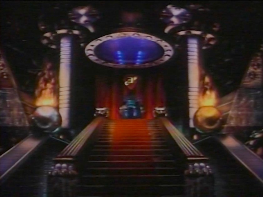 Doctor Doom in his opulent throne room.