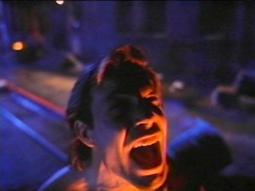 Ben Grimm screaming outside the Jeweler's lair.