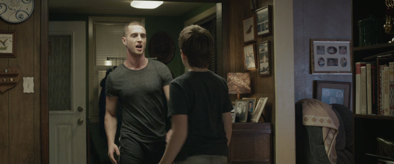 Jimmy and young Ben Grimm in the Grimm house.