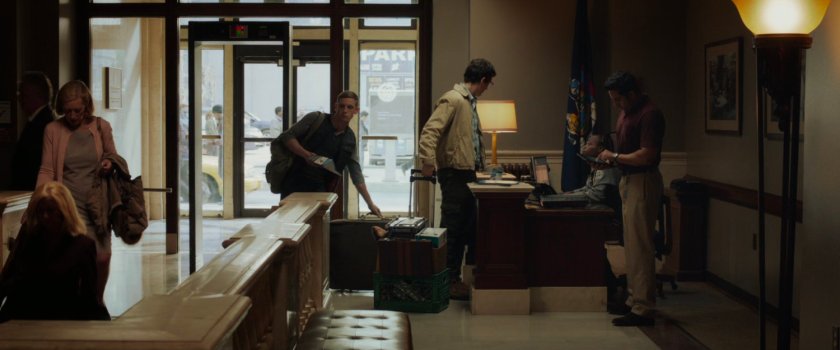 Interior lobby of the Baxter Institute.