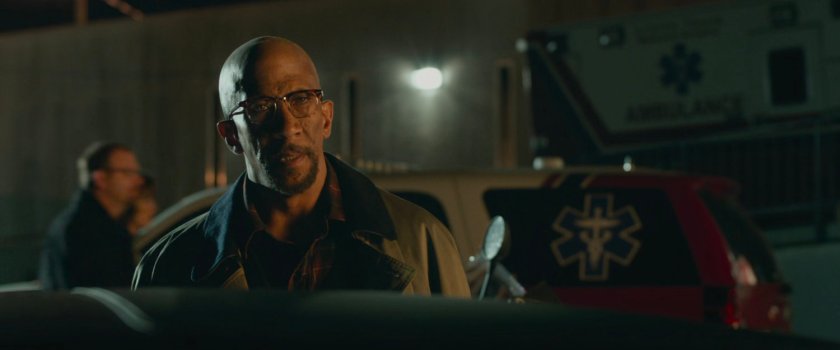 Franklin outside the Emergency Room.