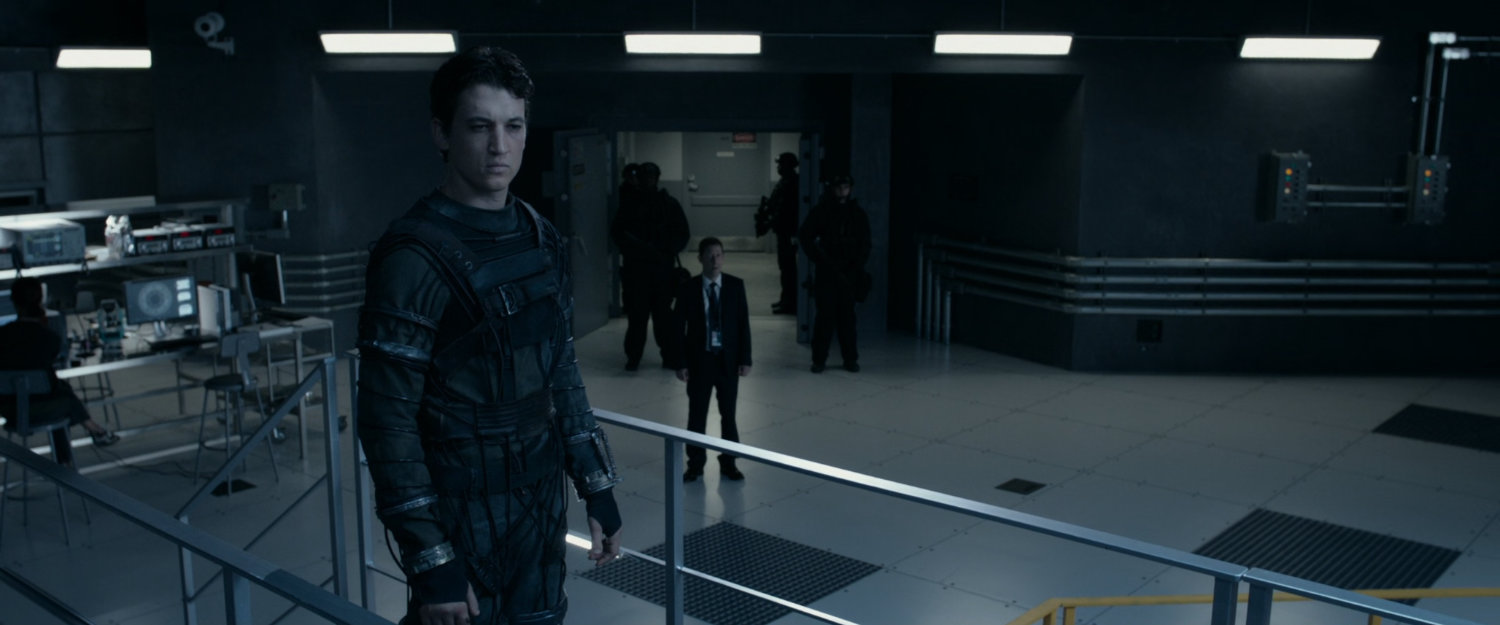 Reed in a the lab of Area 57.