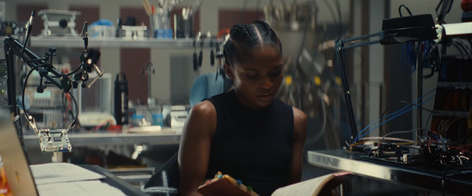Riri in an MIT laboratory.