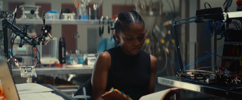 Riri in an MIT laboratory.