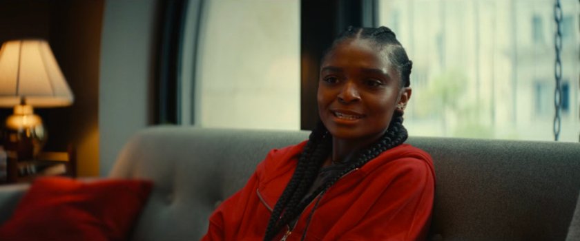 Riri in Dean Choi's office.