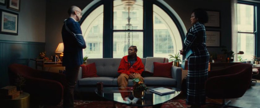 Riri, Professor Wiles, and Dean Choi in her office.