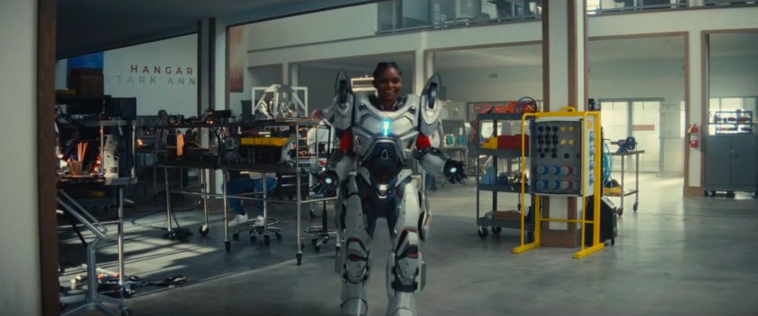 Riri in an MIT laboratory.