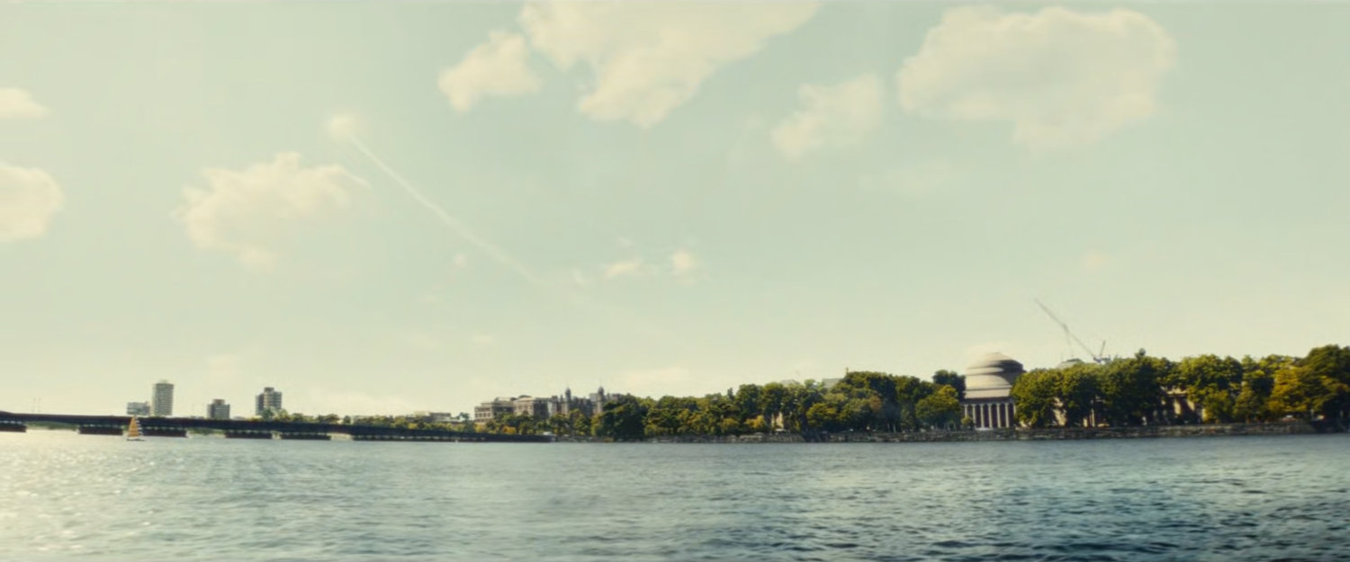 The Charles River and MIT.