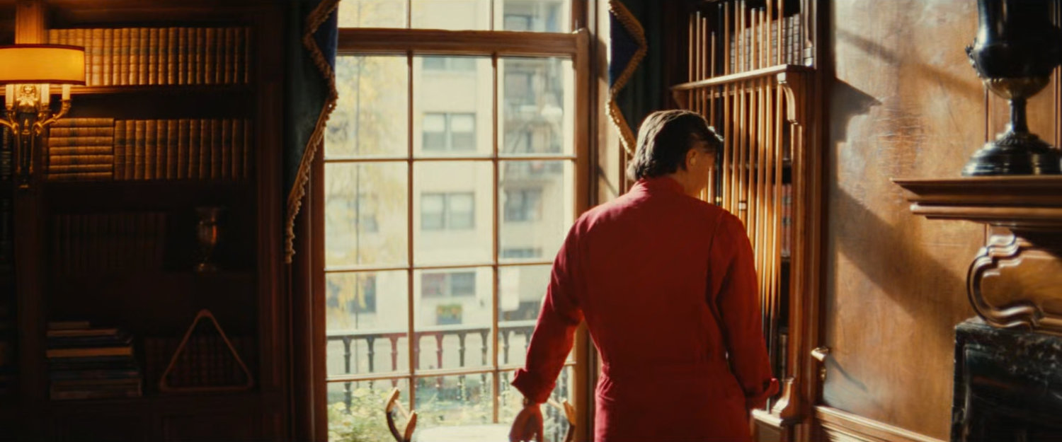 Jeri in a Chicago mansion.