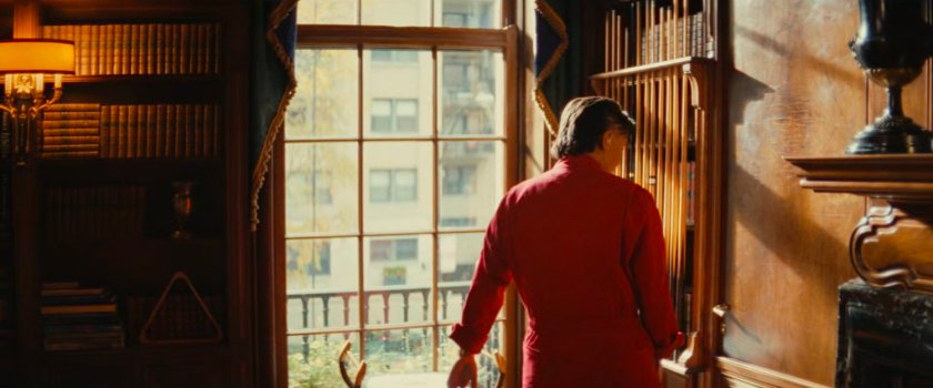 Jeri in a Chicago mansion.