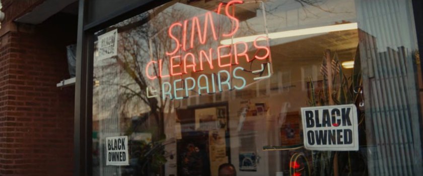 Sim's Cleaners in Chicago.
