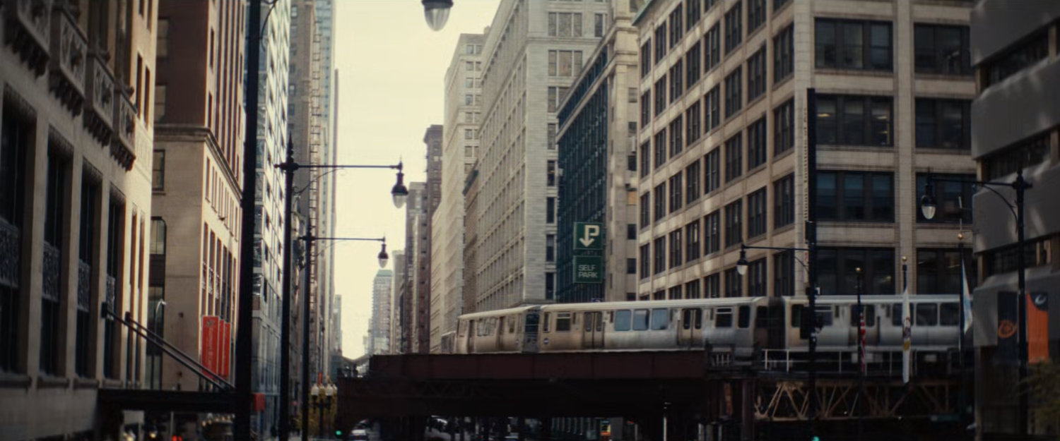 The L Train in Chicago.
