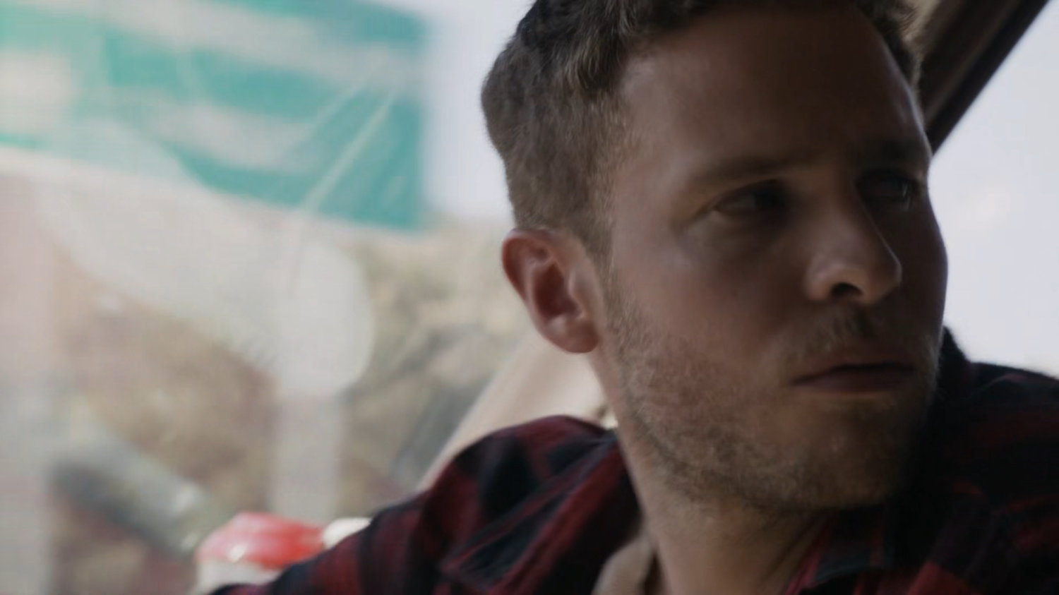 Fitz in a motor home.