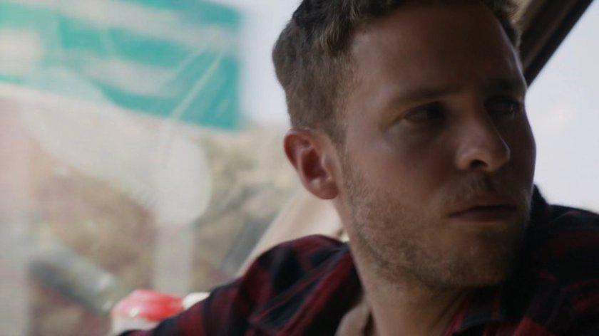 Fitz in a motor home.