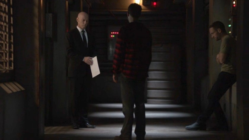 Enoch, Fitz, and Hunter in the Lighthouse.
